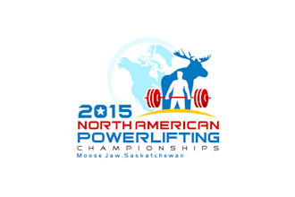 design classic power lifting championship logo