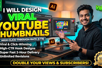 click worthy and attractive youtube thumbnails