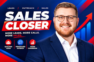 be your commission based b2b sales closer and salesperson