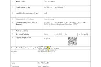 do gst incometax and govt licence etc