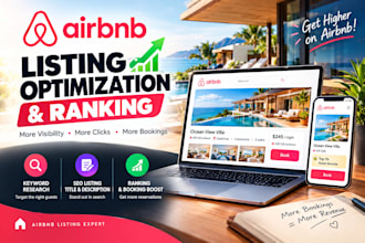 optimize your airbnb listing with SEO to promote ranking and booking vrbo rental