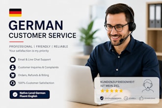 provide german customer support