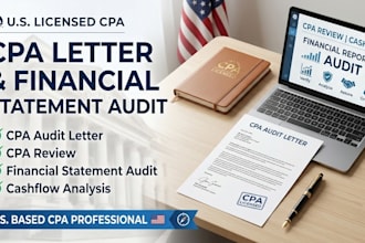 do CPA review CPA letter audit financial statement and attestation letter