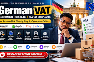 manage your german vat registration, oss filing and amazon eu tax compliance