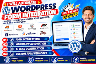 integrate wpforms, gravity forms, formidable forms, ninja forms, jotform