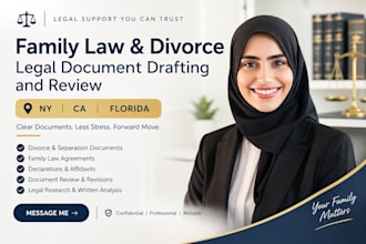 be your ny ca florida attorney for family law and divorce