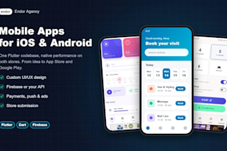 build a cross platform mobile app for ios and android using flutter