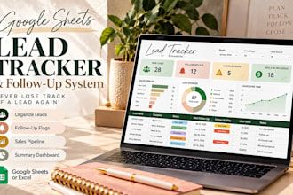 build a lead tracker in google sheets with follow up and overdue alerts