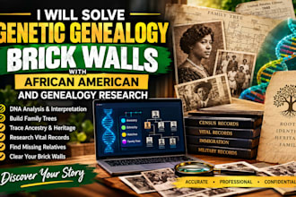 solve genetic genealogy brick walls with african american and genealogy research