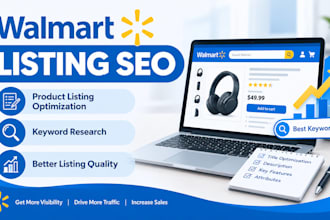 optimize walmart product listings with SEO and keyword research