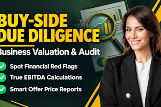 provide business valuation and due diligence for buying a business