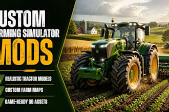 create custom farming simulator maps and tractor for farming simulator
