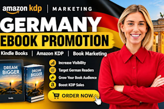 do germany ebook promotion, germany kindle books, amazon kdp marketing