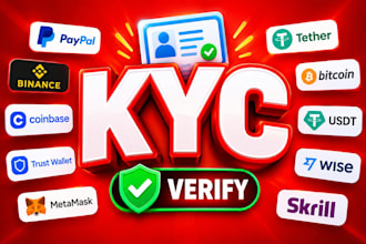 do kyc of acount in a professional way
