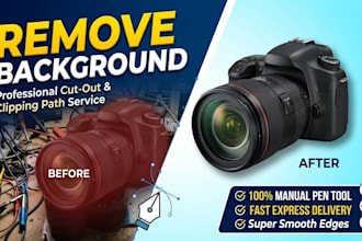 remove background from images professionally with pen tool