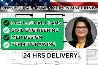 structural engineer full permit set civil engineer mep colorado, ohio permit