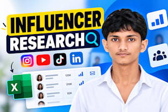 influencer research sourcing outreach and targeted influencer list building