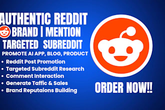 do reddit seo brand mention, comment for ecommerce product ai app iptv blog web
