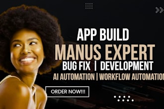 build manus ai agent, automate business workflows, and create custom web app