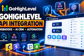 integrate gohighlevel api integrate api webhooks follow up ai crm automation