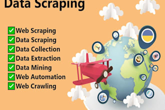 do web scraping and data extraction conversion lead generation