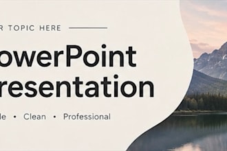 make a powerpoint presentation