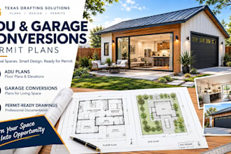 draw professional residential house floor plans