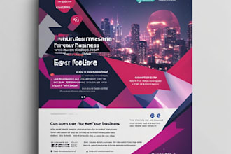 design a custom flyer for your business