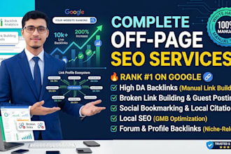 improve website authority with strategic off page SEO and quality backlinks