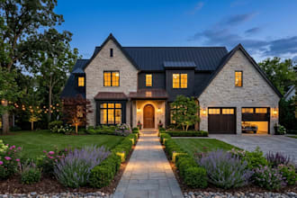 do 3d exterior design, interior design and 3d rendering