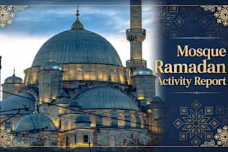 design professional islamic social media post banner poster