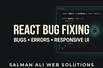 fix react js bugs and responsive UI issues