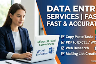 enter data for you