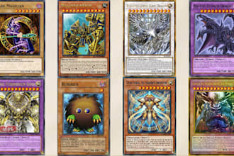 design card game board, game art, card box design, trading card game deck