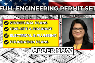 structural engineer full permit set civil engineer mep massachusetts ohio permit