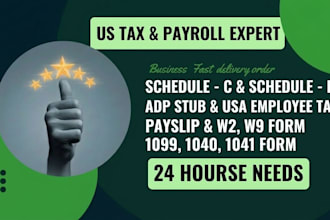 make w2, w9, w8 ben, 1099 nec and 1041 tax forms