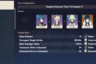 analyze and help you with your genshin account