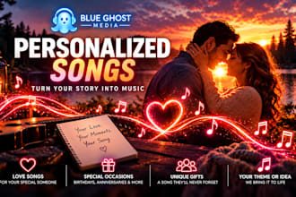 create a custom personalized song for any occasion