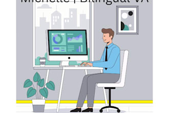 be your bilingual virtual assistant for data entry and admin tasks