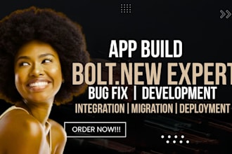 fix bolt new bugs, develop saas mvp, integrate supabase and deploy ai apps