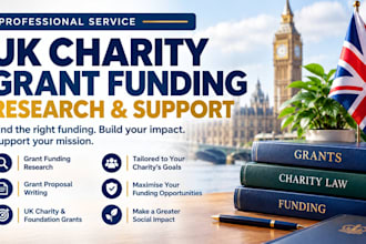 write winning grant proposals and research UK charity grant