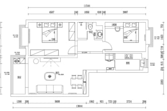 convert your 2d floorplan in a 3d floor plan using homestyler