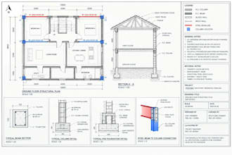 uk structural calculations UK building regulations drawing engineering drawing
