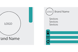 design professional business cards and office stationery
