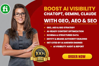 boost ai visibility score in chatgpt, gemini, claude with GEO, aeo, SEO