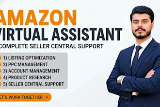 be your amazon account manager and amazon VA