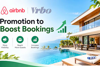 do airbnb promotion, vrbo promotion, airbnb marketing to boost bookings