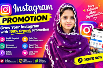 do instagram promotion for organic growth