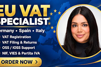 do germany vat registration, spain vat, poland vat, eu vat and vat filing