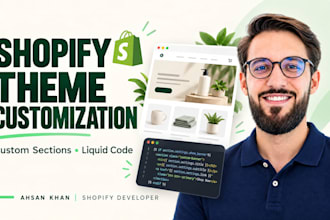 customize your shopify theme with liquid code and custom sections